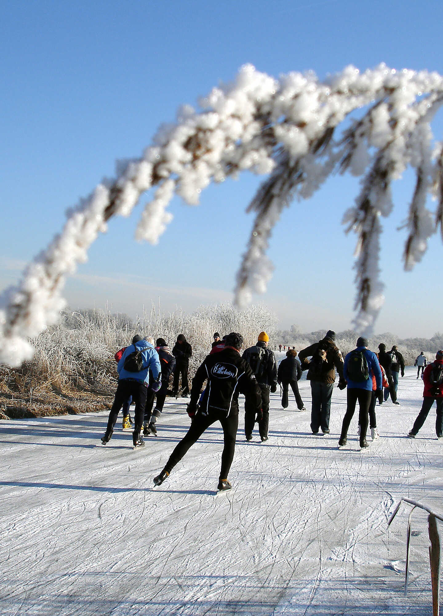 Schaatsen op natuurijs 2