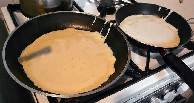 pannenkoeken bakken