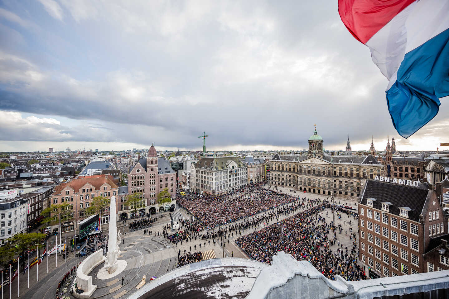 4 mei 2019 - Dodenherdenking op de Dam in Amsterdam - Foto Ben Houdijk